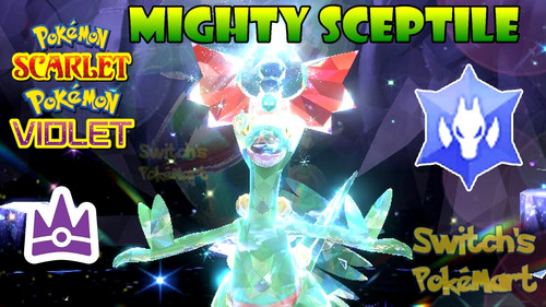 Unrivaled sceptile star - sceptile, tera