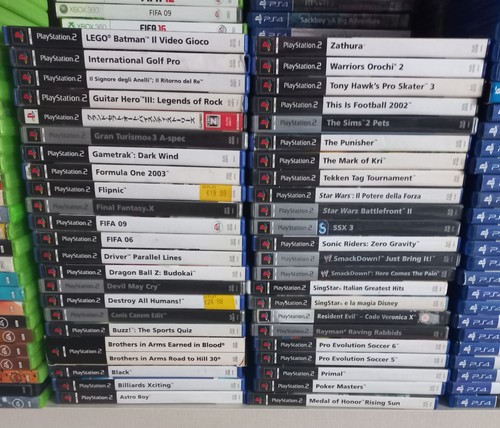 Lotto stock giochi ps2 - ps2,