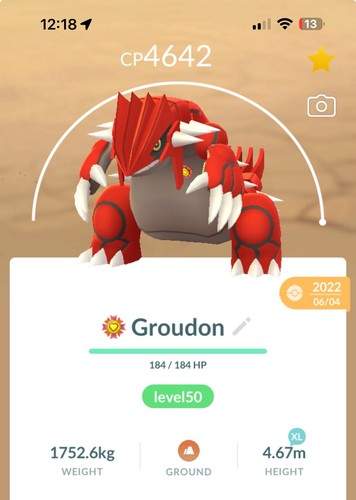 Pokemon livello groudon 3 - livello,