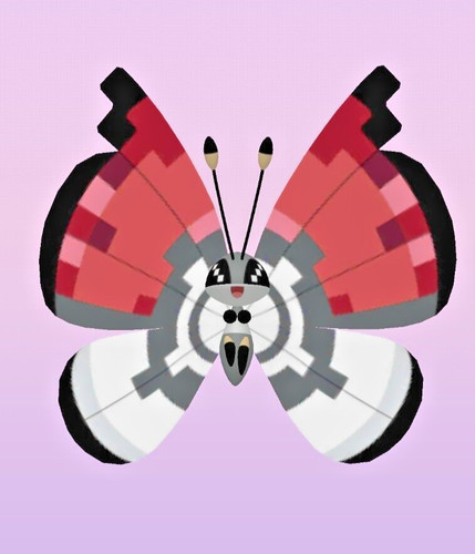 Vivillon pokeball evento - vivillon,