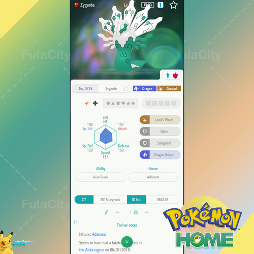 Shiny zygarde evento - ✨,