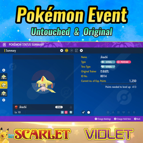 Shiny jirachi evento - ✨,