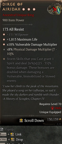 3ga dirge airidah diablo - 3ga, of