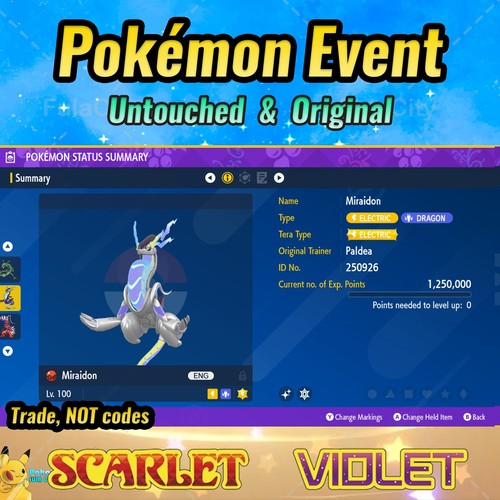 Shiny miraidon evento - ✨,