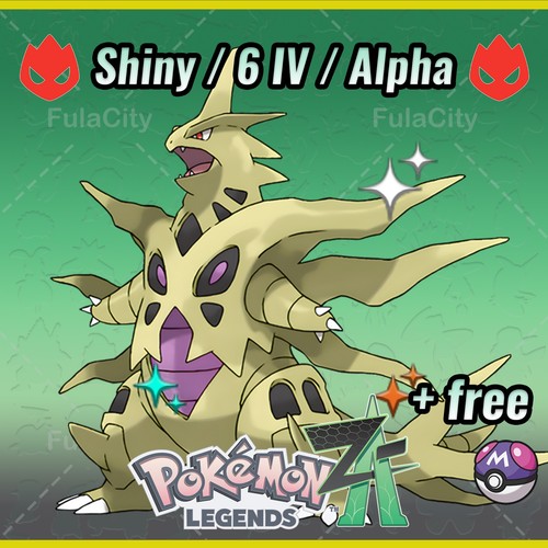 Tyranitar pokemon leggende - leggende, za