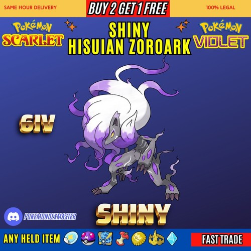 6iv shiny hisuian - shiny,
