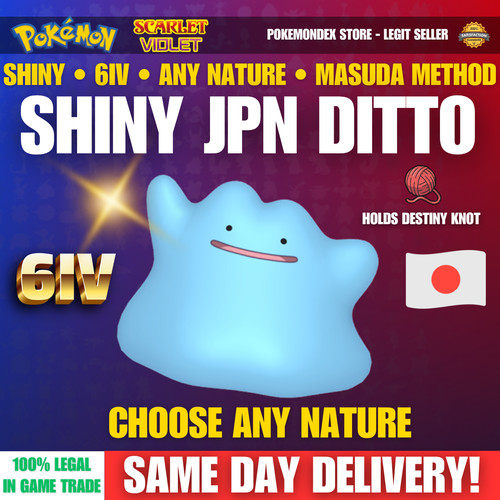 6iv shiny ditto scegli - shiny, ✨scegli