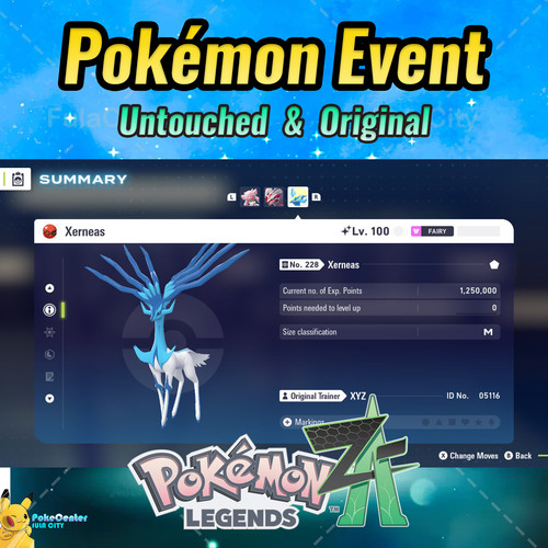 Shiny xerneas evento - shiny,