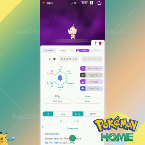 Shiny poipole evento - ✨,