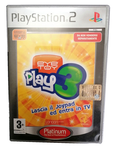 Eye toy play - play, platinum